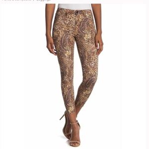 L'AGENCE Marguerite Valencia Print skinny jeans. Size 25